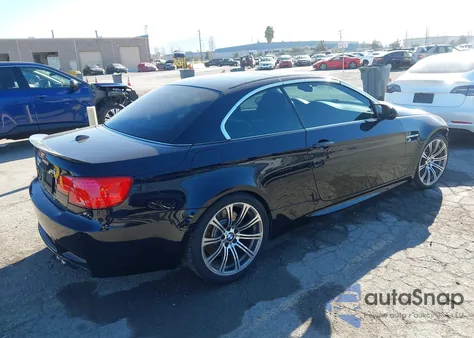 2011 BMW M3 from USA, damaged, VIN WBSDX9C50BE399189